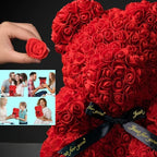 Handcrafted Eternal Rose Teddy Bear| Perfect Gift
