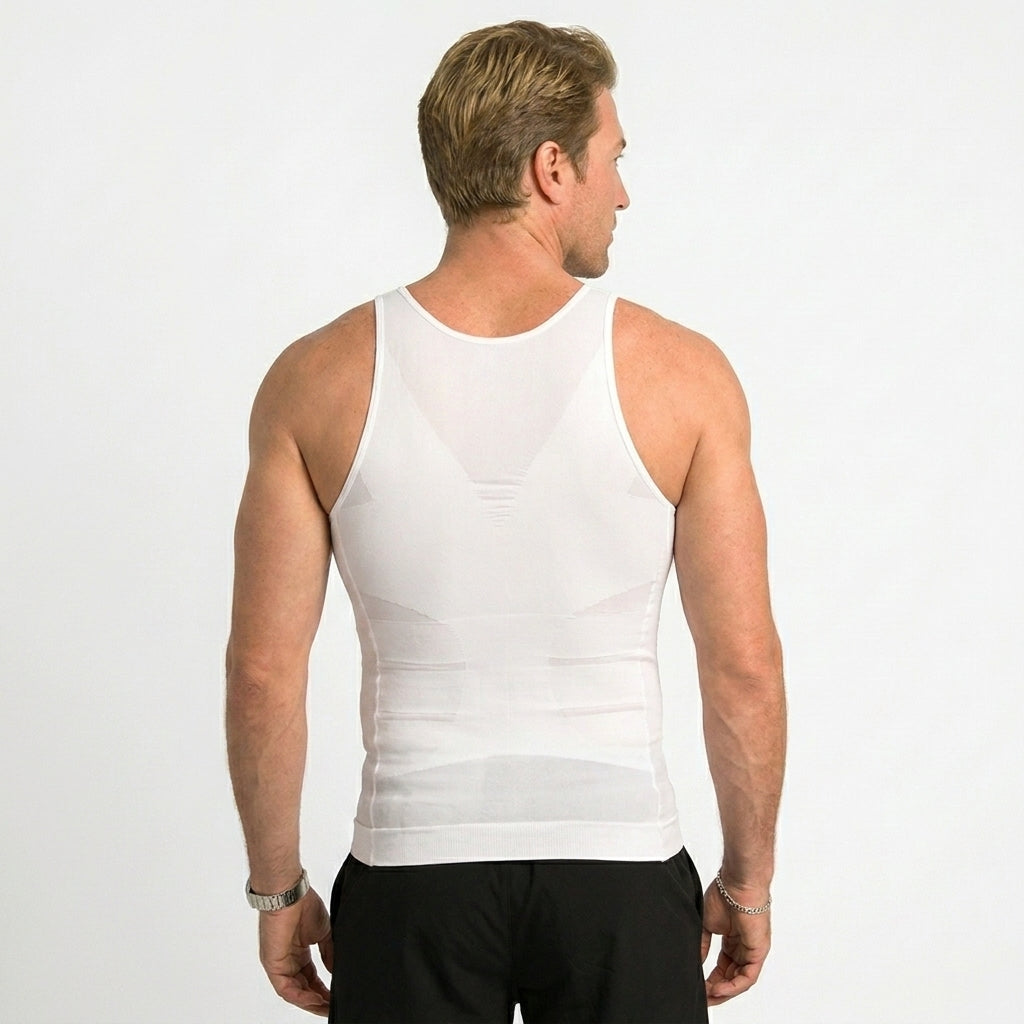 AliSolve™ Pro-Align Compression Vest | Men's Body Shaping Shirt
