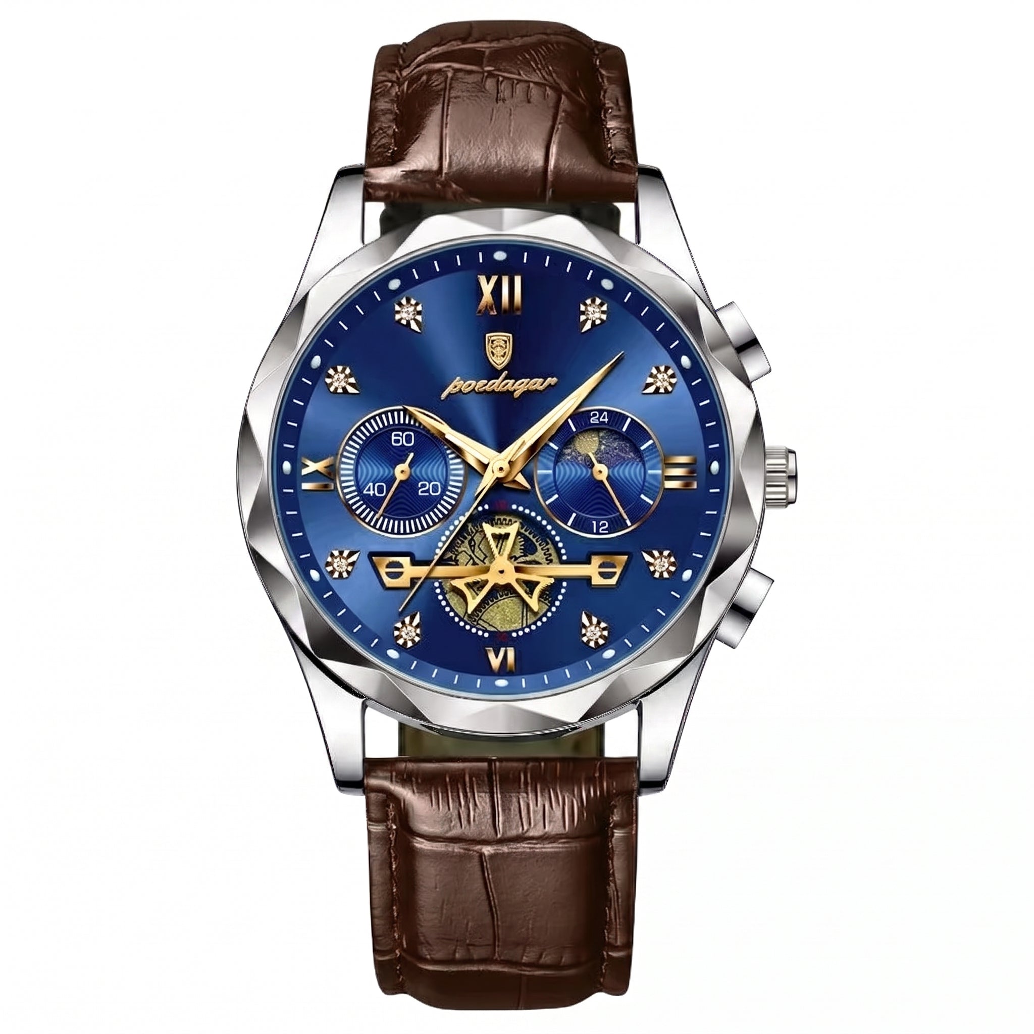The Sovereign Chronograph | Premium Leather Edition