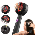 AliSolve™ 3-in-1 Red Light Scalp Massager | Professional Serum Comb