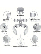 AliSolve™ Pulse-Relief Neck Massager | Cordless Thermal Body Care