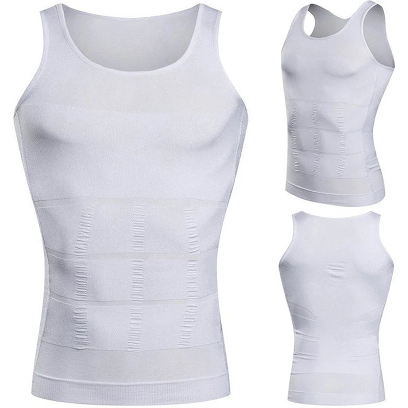 AliSolve™ Pro-Align Compression Vest | Men's Body Shaping Shirt