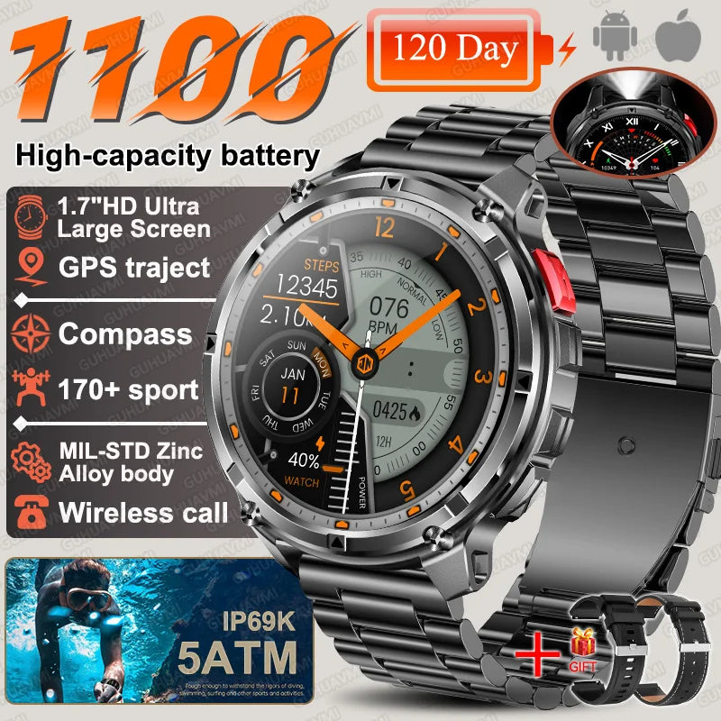 T-Rex3 Pro Military Smartwatch