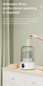 AliSolve™ Portable Mini Washer | Compact Ultrasonic Clothes Cleaner