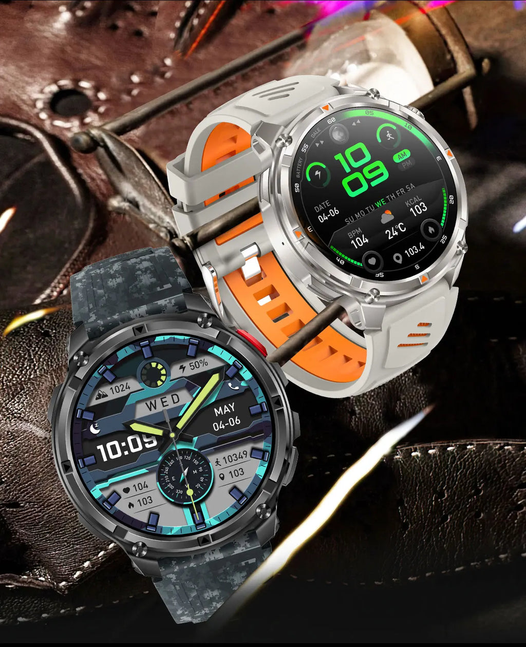 T-Rex3 Pro Military Smartwatch