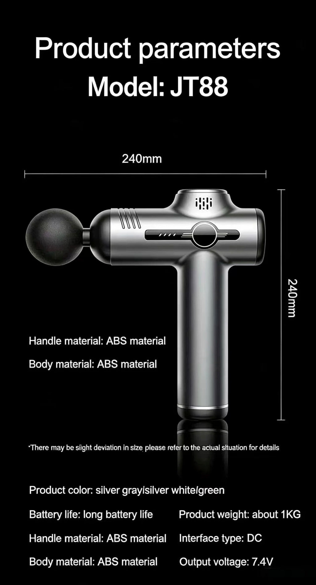 AliSolve™ Deep-Tissue Massage Gun | Portable Professional Recovery