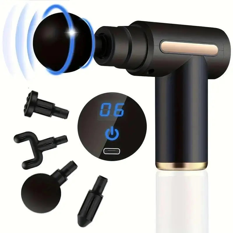 AliSolve™ Deep-Tissue Massage Gun | Portable Professional Recovery
