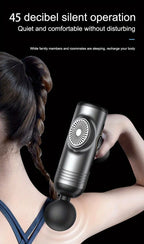 AliSolve™ Deep-Tissue Massage Gun | Portable Professional Recovery