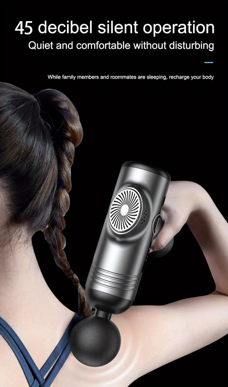AliSolve™ Deep-Tissue Massage Gun | Portable Professional Recovery