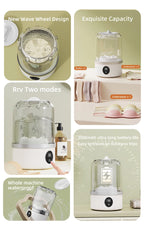 AliSolve™ Portable Mini Washer | Compact Ultrasonic Clothes Cleaner