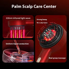 AliSolve™ 3-in-1 Red Light Scalp Massager | Professional Serum Comb