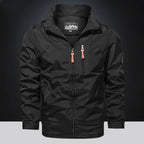 Windbreaker Men Tactical Jacket Waterproof Outdoor Hooded Coat Sports Military Field Climbing Thin Outwear Streetwear Coat