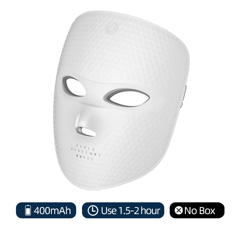 AliSolve™ 7-Colour LED Facial Mask | Advanced Photon Skincare Device