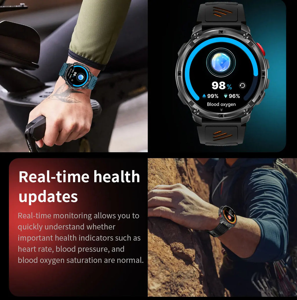 T-Rex3 Pro Military Smartwatch