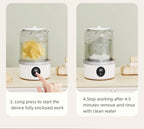 AliSolve™ Portable Mini Washer | Compact Ultrasonic Clothes Cleaner