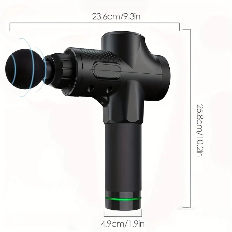 AliSolve™ Deep-Tissue Massage Gun | Portable Professional Recovery