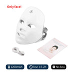 AliSolve™ 7-Colour LED Facial Mask | Advanced Photon Skincare Device