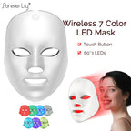 AliSolve™ 7-Colour LED Facial Mask | Advanced Photon Skincare Device
