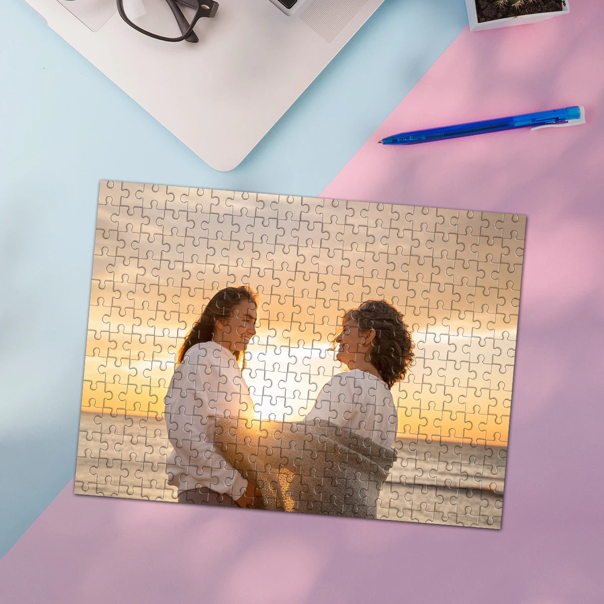 Personalised Family Photo Jigsaw Puzzle | Custom Keepsake Gift