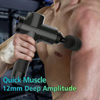 AliSolve™ Deep-Tissue Massage Gun | Portable Professional Recovery