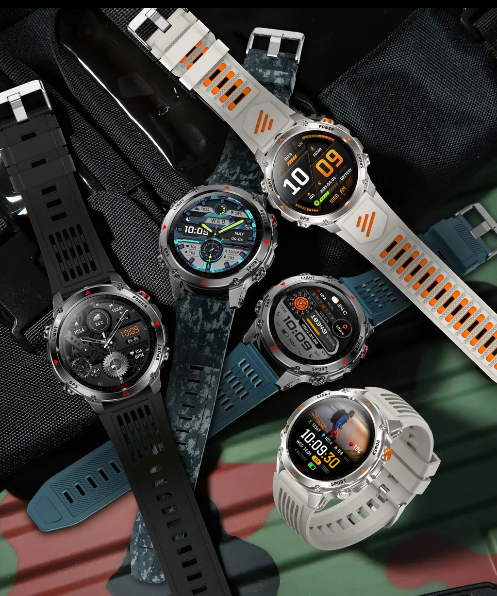 T-Rex3 Pro Military Smartwatch