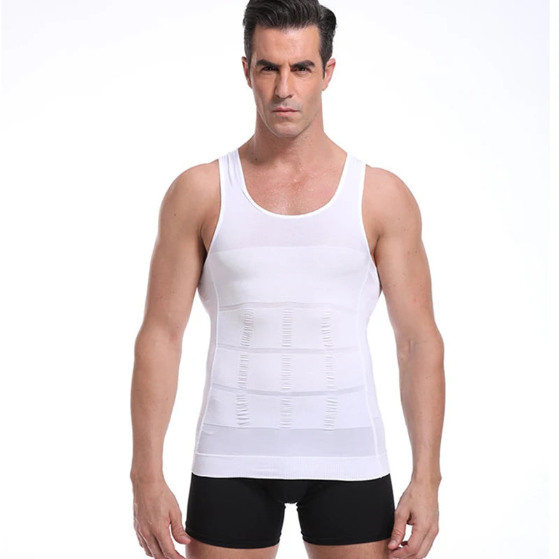 AliSolve™ Pro-Align Compression Vest | Men's Body Shaping Shirt