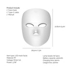 AliSolve™ 7-Colour LED Facial Mask | Advanced Photon Skincare Device