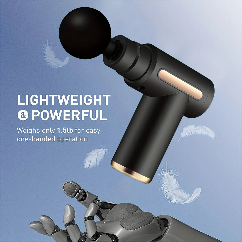 AliSolve™ Deep-Tissue Massage Gun | Portable Professional Recovery