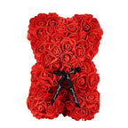 Handcrafted Eternal Rose Teddy Bear| Perfect Gift