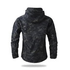 Lurker Shark Skin Soft Shell Tactical Jacket Men Waterproof Fleece Hooded Coat Hunt Clothes Autumn New Outdoor Camouflage Jacket