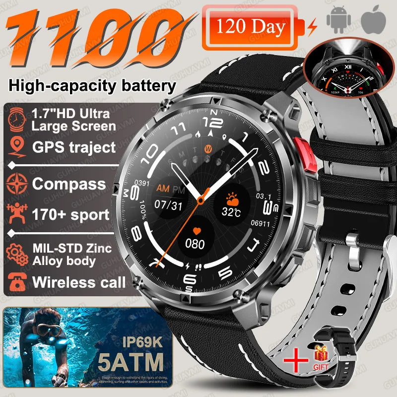 T-Rex3 Pro Military Smartwatch