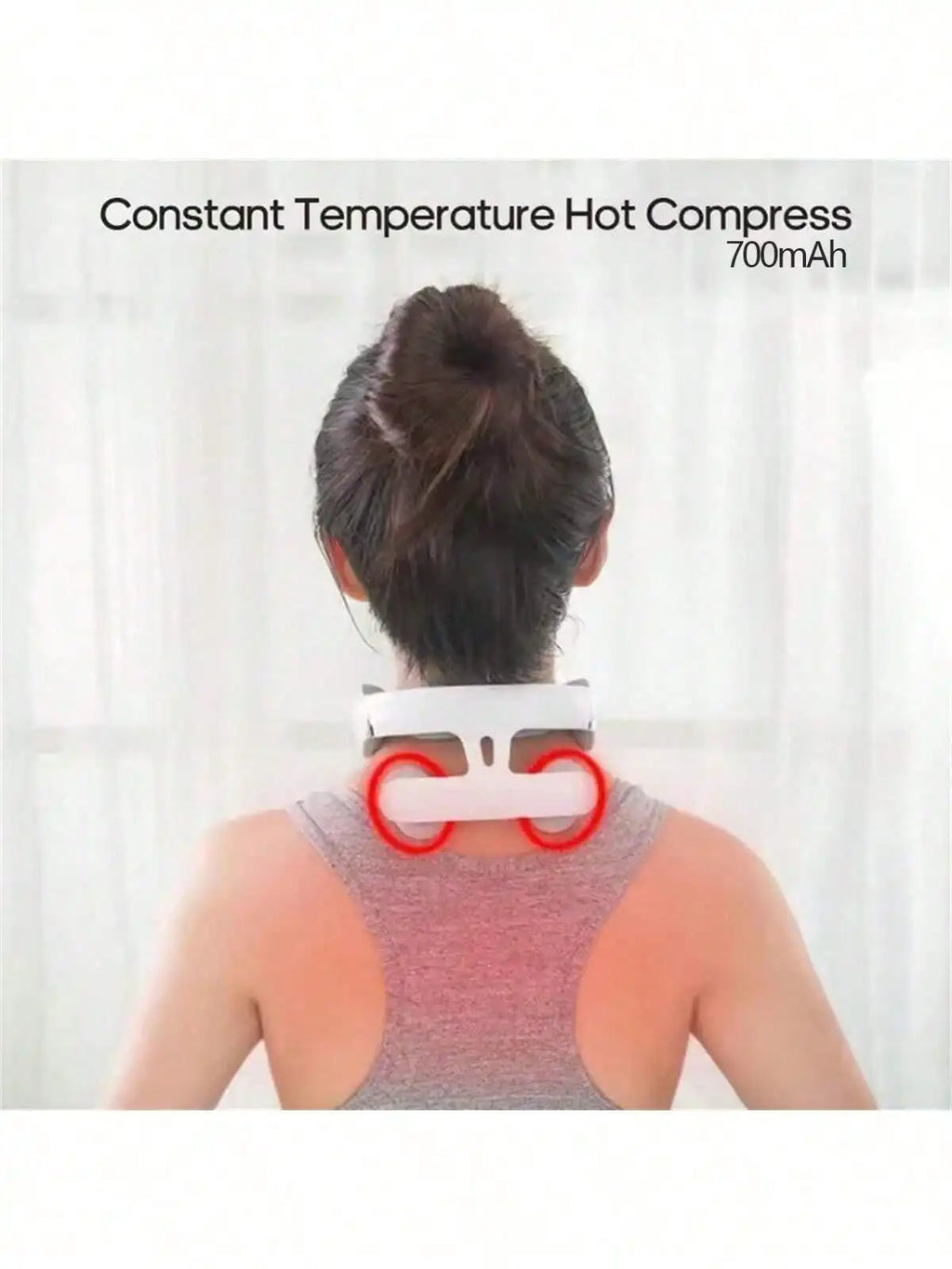 AliSolve™ Pulse-Relief Neck Massager | Cordless Thermal Body Care