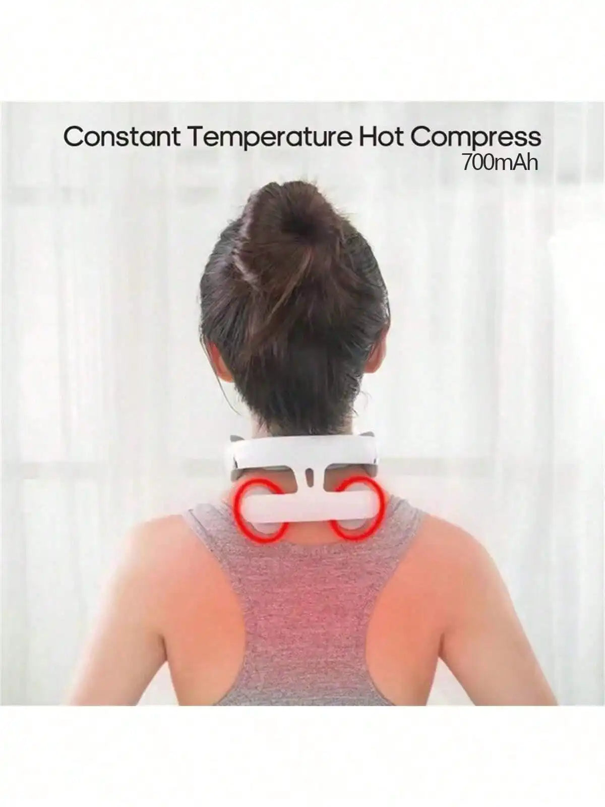 AliSolve™ Pulse-Relief Neck Massager | Cordless Thermal Body Care