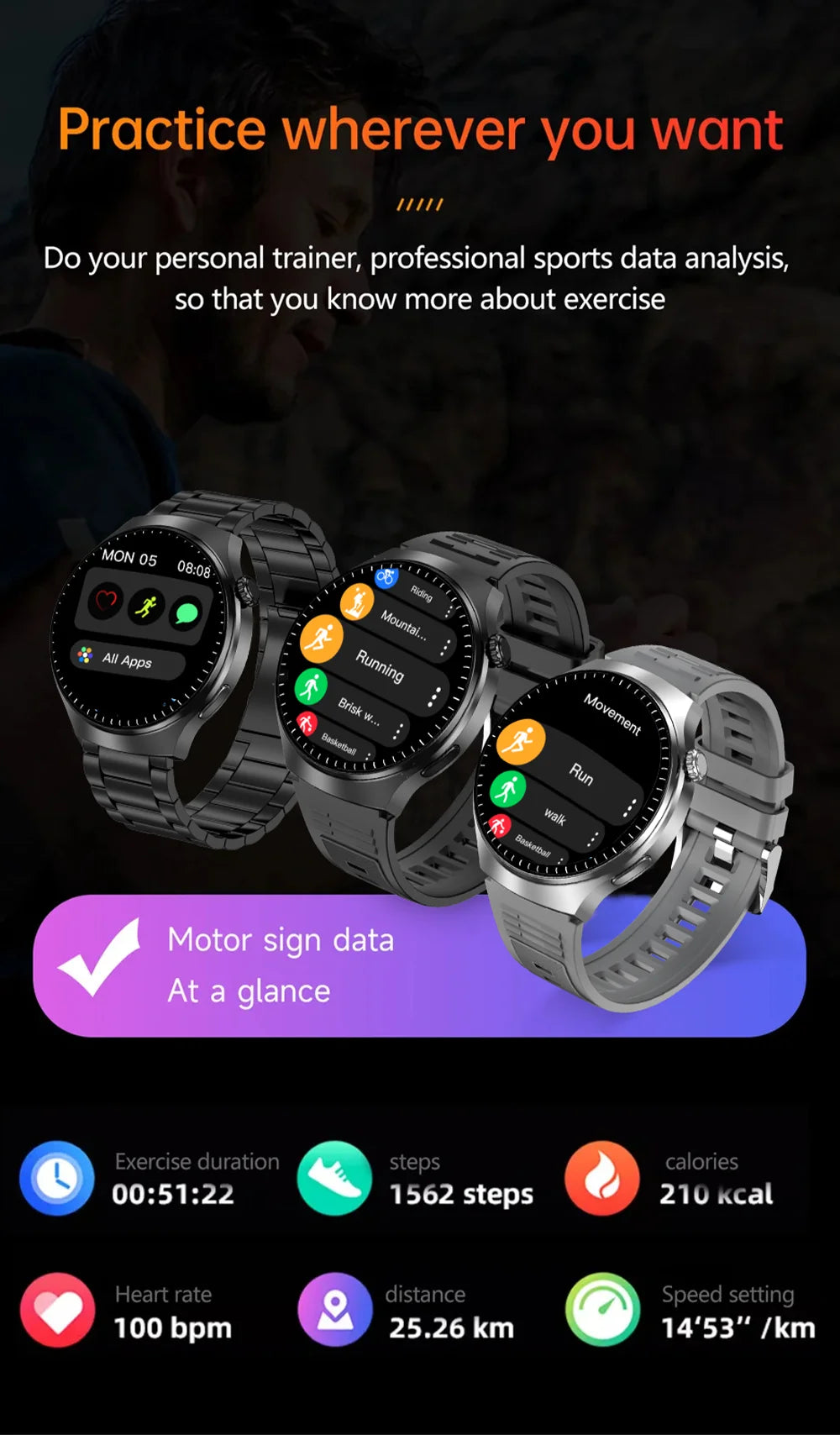 G.L Men's Smart Watch
