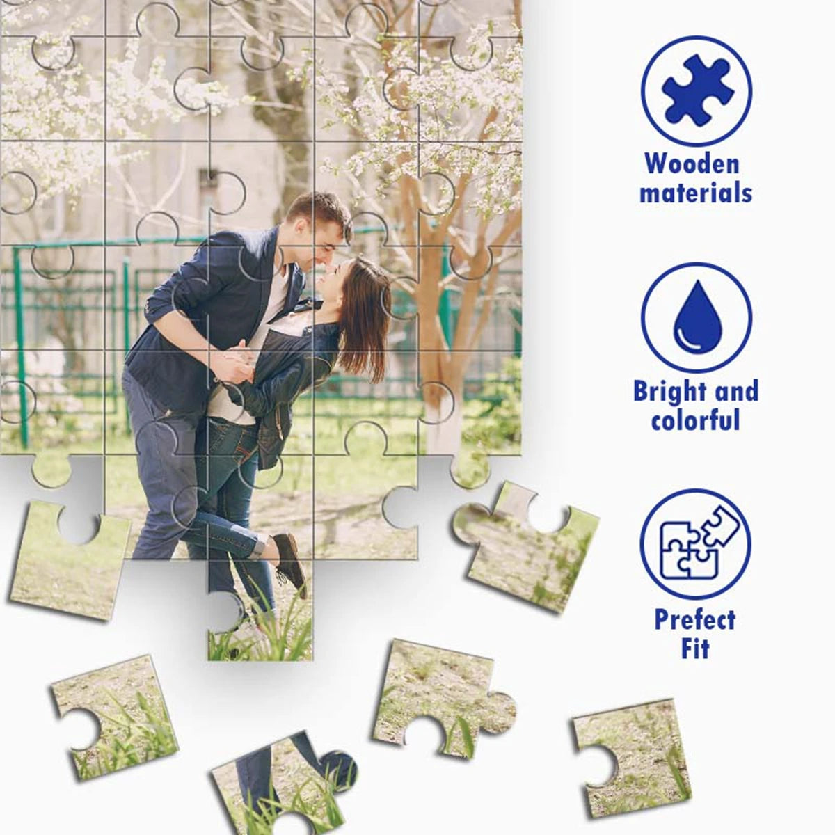 Personalised Family Photo Jigsaw Puzzle | Custom Keepsake Gift