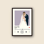 Personalised Song Album Cover Print | Custom Music Poster