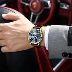 The Sovereign Chronograph | Premium Leather Edition