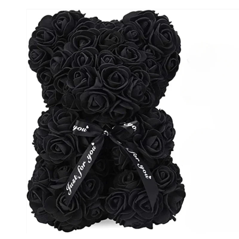 Handcrafted Eternal Rose Teddy Bear| Perfect Gift