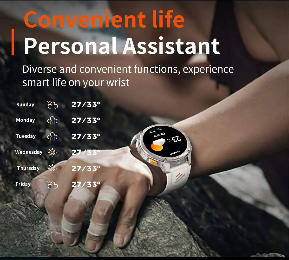 T-Rex3 Pro Military Smartwatch