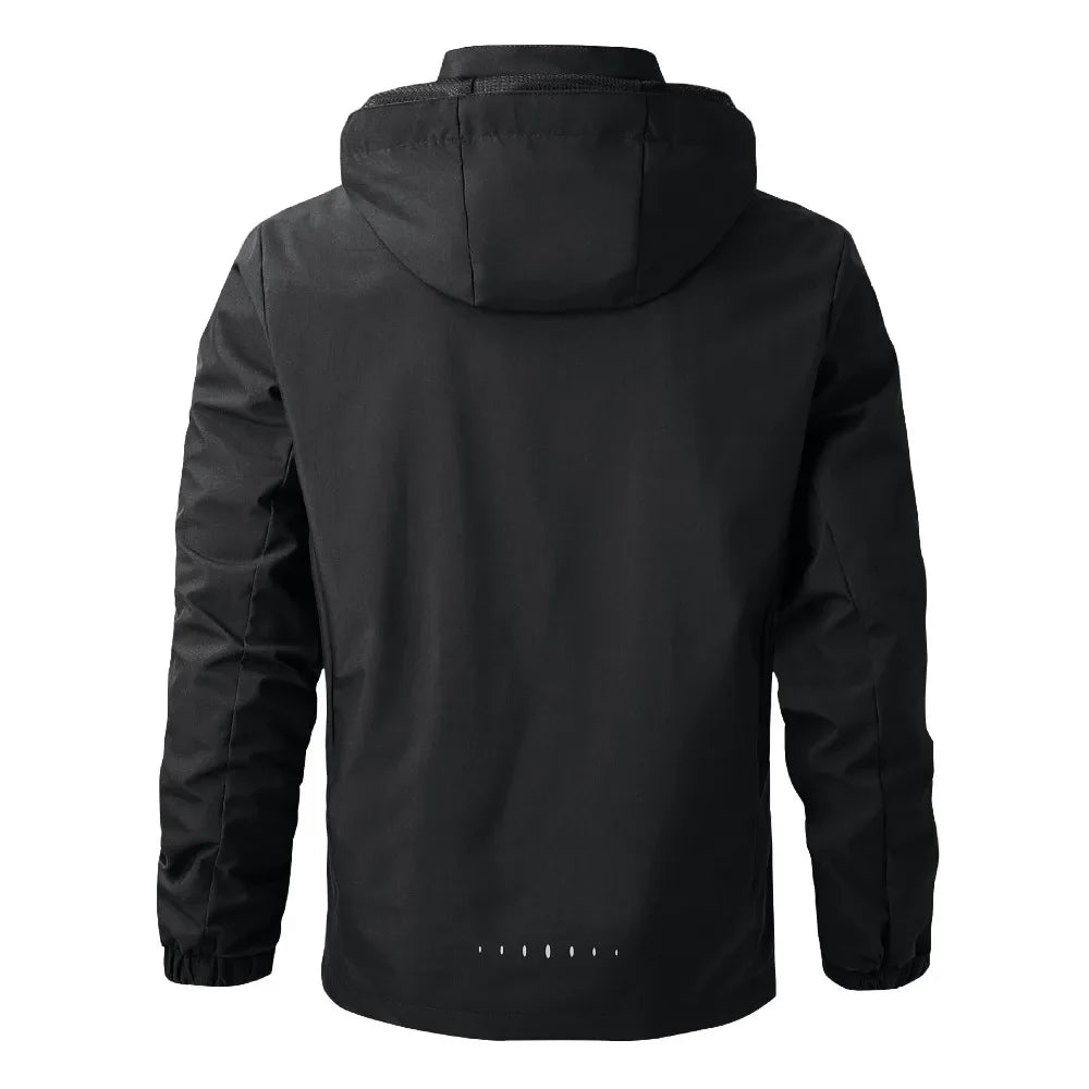 Men's Outdoor Waterproof Raincoat Lightweight Raincoat with Hood streetwear Hiking Windproof Jacket Climbing Outdoor Jackets