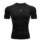 AliSolve™ Core-Tech Compression Shirt | Men's Athletic Fitness Tee