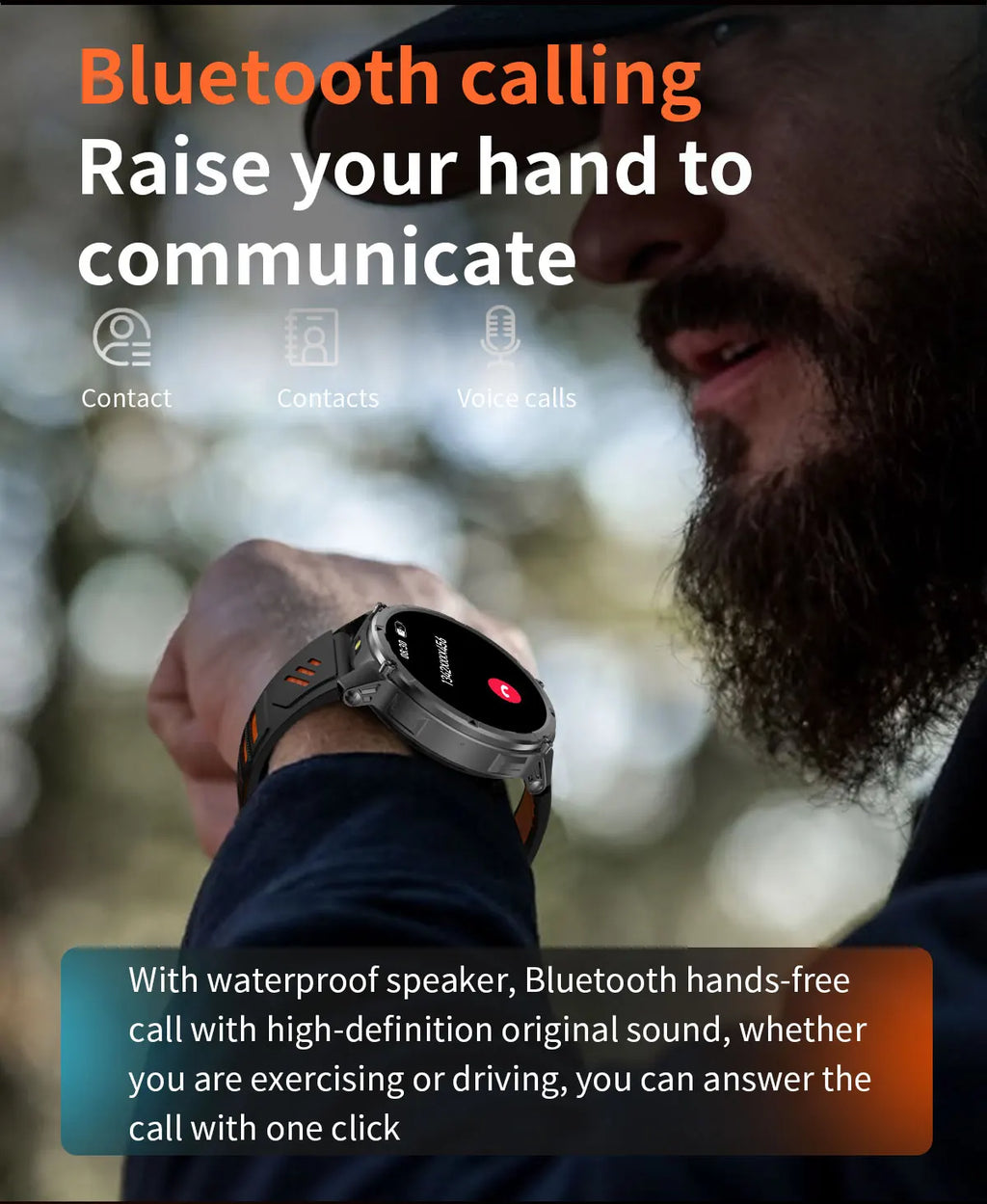 T-Rex3 Pro Military Smartwatch