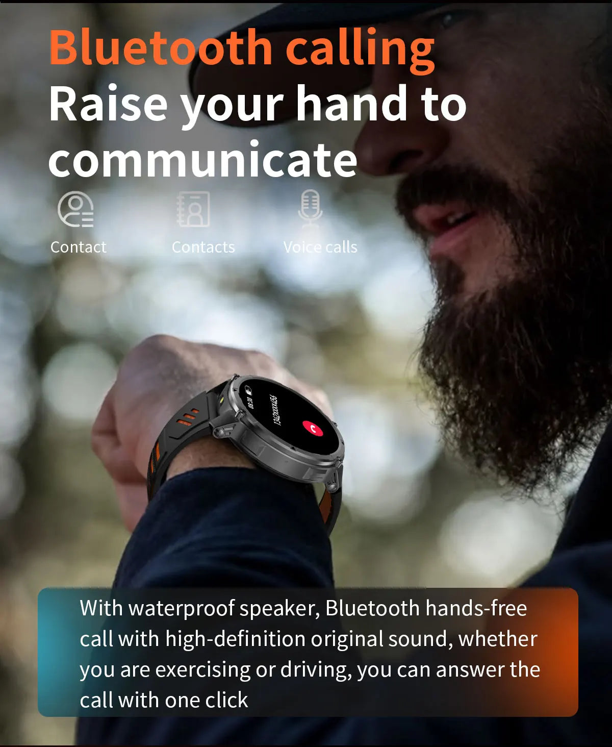 T-Rex3 Pro Military Smartwatch