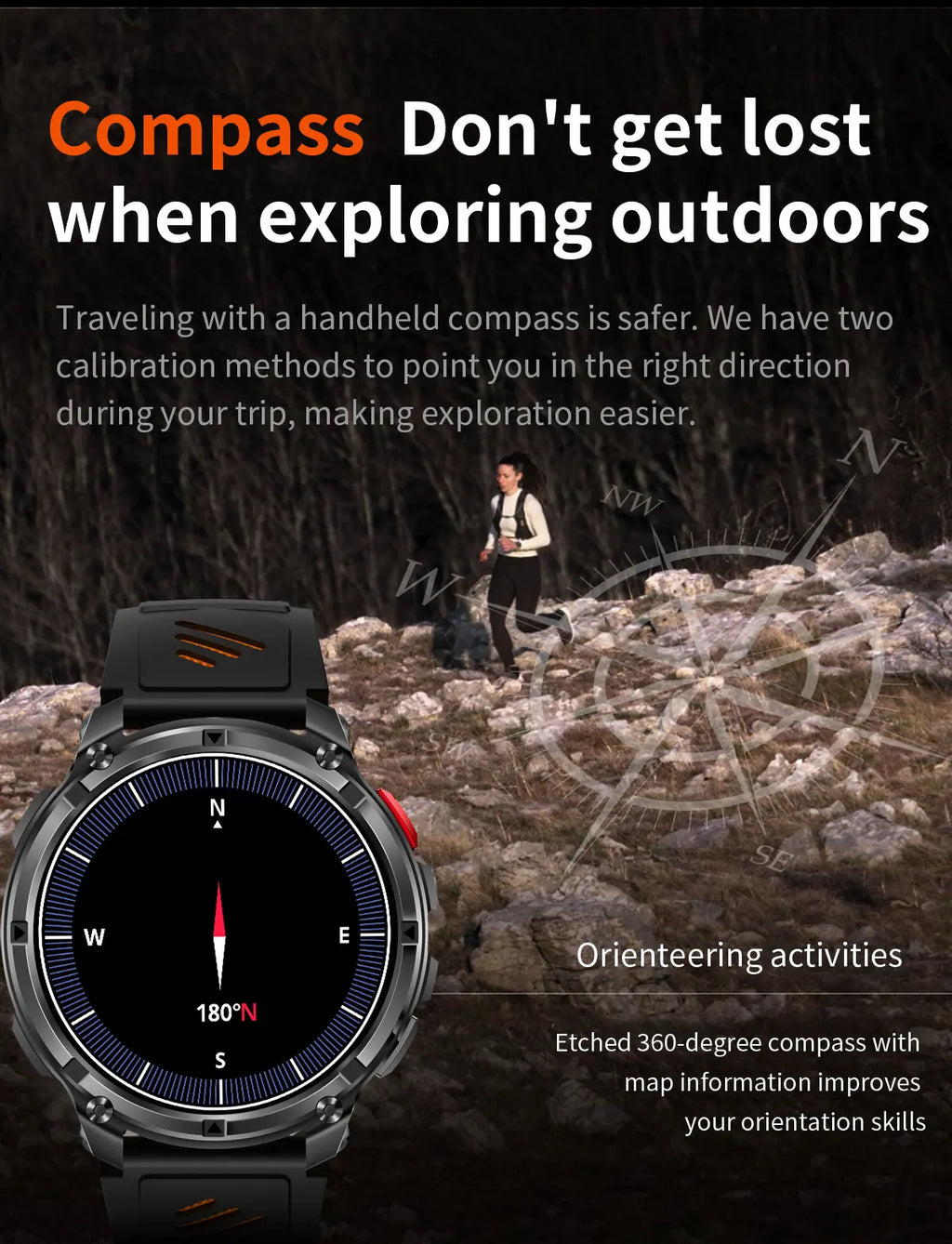 T-Rex3 Pro Military Smartwatch