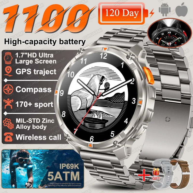 T-Rex3 Pro Military Smartwatch