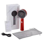 AliSolve™ 3-in-1 Red Light Scalp Massager | Professional Serum Comb
