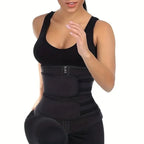 AliSolve™ Thermo-Core Waist Trainer | Heavy-Duty Posture Sweat Belt